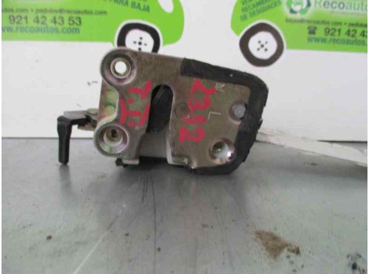 Replacement left rear door lock for Opel Frontera A 2.4 CAT OEM IAM reference 94330593 5 PUERTAS