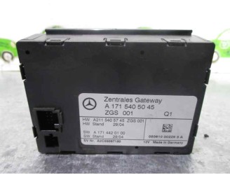 Recambio de modulo confort para mercedes-benz clase slk (w171) roadster 1.8 cat referencia OEM IAM A1715405045 A2C53097180 
