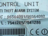 Recambio de centralita para daewoo matiz 0.8 cat referencia OEM IAM 96564091 7541285 