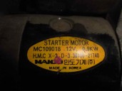 Recambio de motor arranque para mitsubishi santamo (hyundai) santamo confort referencia OEM IAM 3610021740 MC109018 MANDO
