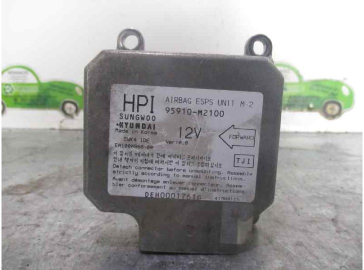 Recambio de centralita airbag para mitsubishi santamo (hyundai) santamo confort referencia OEM IAM 95910M2100 5WK41DE SIEMENS