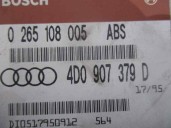 Recambio de centralita abs para audi a4 berlina (b5) 1.8 referencia OEM IAM 4D0907379D 0265108005 BOSCH