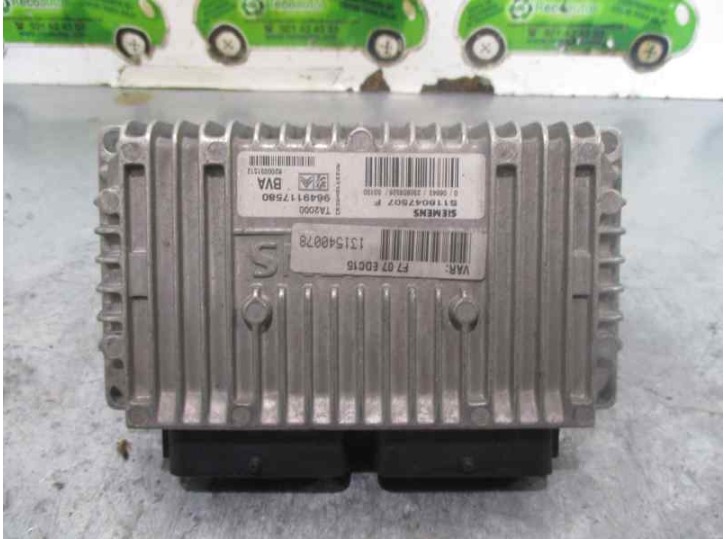 Recambio de centralita cambio automatico para citroën c5 berlina 2.0 hdi referencia OEM IAM 9649117580 S118047507F SIEMENS