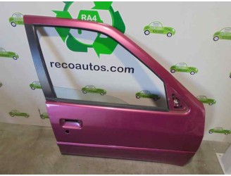 Recambio de puerta delantera derecha para peugeot 306 berlina 3/5 puertas (s1) 1.6 referencia OEM IAM 9004L6 FUCSIA 5 PUERTAS
