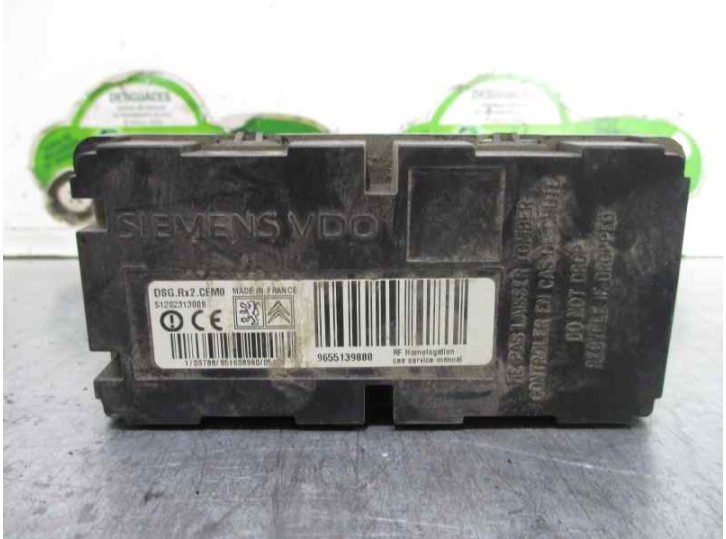 Recambio de modulo electronico para citroën c4 berlina 2.0 16v cat (rfn / ew10j4) referencia OEM IAM 9655139880 S120231300B SIEM