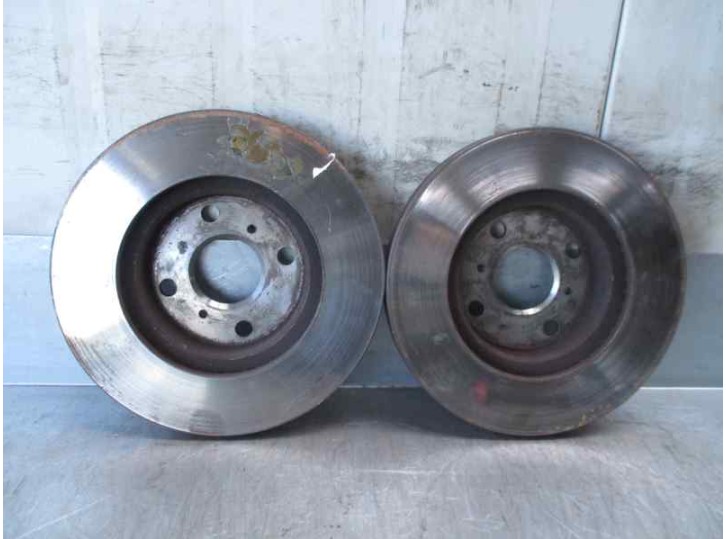 Recambio de disco freno delantero para toyota yaris (ncp1/nlp1/scp1) 1.4 turbodiesel cat referencia OEM IAM 