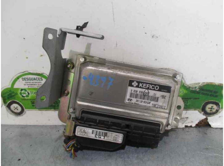 Replacement engine ECU for Hyundai Getz (TB) 1.1 12V CAT OEM IAM reference 3911002420 9030930266 KEFICO