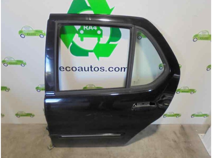 Replacement rear left door for Tata Indica 1.4 OEM IAM reference 4274168 BLACK 5 DOORS