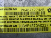 Replacement airbag control unit for Chrysler Neon (PL) 2.0 16V CAT OEM IAM reference 04671774AB 39754C 
