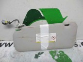 Replacement right sun visor for Citroën C5 sedan 1.6 16V HDI FAP OEM IAM reference 