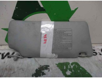 Replacement left sun visor for Tata Indica 1.4 OEM IAM reference 