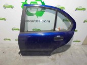 Recambio de puerta trasera izquierda para mg serie 200 (xw) 1.6 cat referencia OEM IAM AZUL 5 PUERTAS