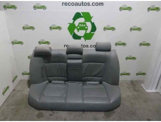 Recambio de asientos traseros para bmw serie 3 berlina (e46) 2.0 16v diesel cat referencia OEM IAM  CUERO GRIS 4 PUERTAS