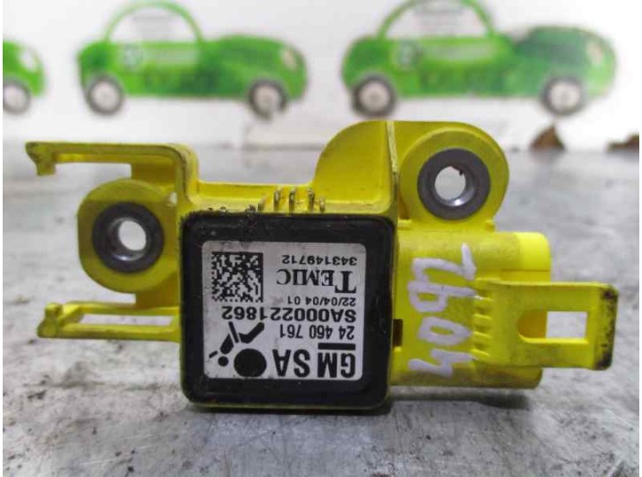 Recambio de sensor airbag para opel astra h berlina 1.7 16v cdti cat (z 17 dtl / lrb) referencia OEM IAM 24460761 343149712 TEMI