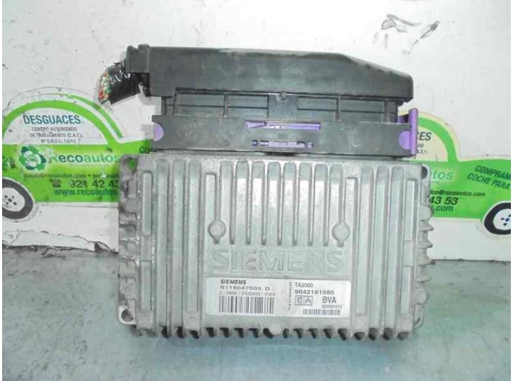 Recambio de centralita cambio automatico para citroën xsara berlina 1.6i 16v sx referencia OEM IAM 9642161580 S118047503D SIEMEN