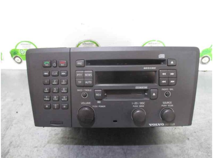 Recambio de sistema audio / radio cd para volvo v70 familiar 2.5 turbodiesel referencia OEM IAM 96331661 14996 