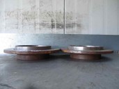 Replacement rear brake disc for Volvo V70 estate 2.5 turbodiesel OEM IAM reference 