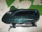 Replacement rear left exterior door handle for Volvo S60 Sedan 2.4 CAT OEM IAM reference 9187667 CAJA 5 
