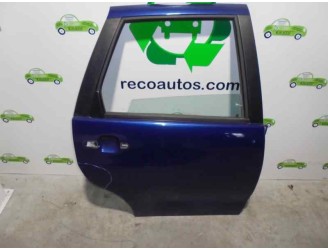 Replacement rear right door for Seat Ibiza (6K) 1.9 diesel CAT (1Y) OEM IAM reference 6K4833052A BLUE 5 DOORS