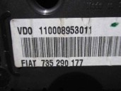 Recambio de cuadro instrumentos para alfa romeo 147 (190) 1.6 16v cat referencia OEM IAM 735290177 110008953011 VDO