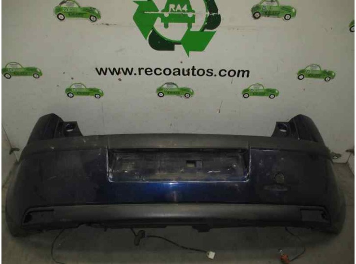 Replacement rear bumper for Citroën C4 sedan SX OEM IAM reference 7013W0 BLUE 5 DOORS