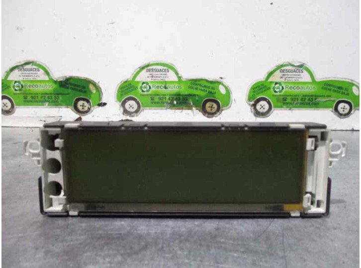Recambio de pantalla multifuncion para citroën c4 berlina sx referencia OEM IAM 9659062780 281141986A JCAE