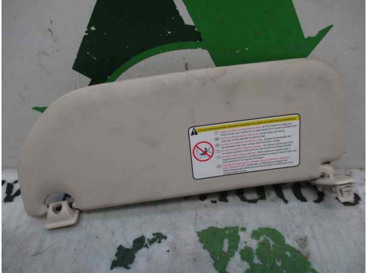 Replacement right sun visor for Citroën C4 Berlina SX OEM IAM reference 8143JF 