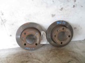 Replacement rear brake disc for Citroën Xantia saloon 1.8i X / 1.8 X OEM IAM reference REAR LEFT 