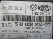 Recambio de modulo electronico para lancia thesis (115) 2.4 20v cat referencia OEM IAM 60678396 5HB00837420 HELLA