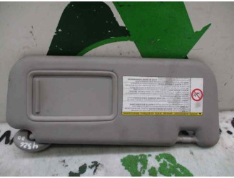 Recambio de parasol derecho para toyota yaris (_p9_) 1.3 vvt-i (scp90_) referencia OEM IAM 743100D270B0 