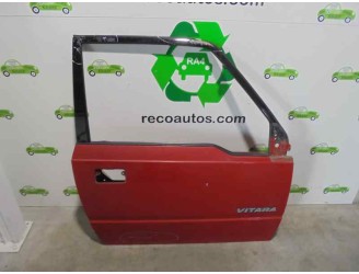Recambio de puerta delantera derecha para suzuki vitara se/sv (et) 1.6 16v cat referencia OEM IAM 816093 ROJA 3 PUERTAS