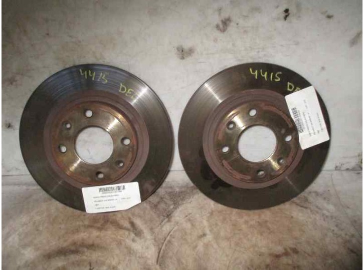 Recambio de disco freno delantero para peugeot 405 break 1.6 referencia OEM IAM 4 AGUJEROS 