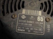 Recambio de alternador para nissan micra (k11) 1.0 16v cat referencia OEM IAM 2310054B61 0120335008 BOSCH