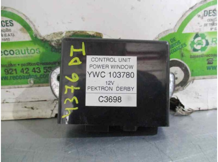 Recambio de modulo electronico para mg serie 200 (rf) 2.0 turbodiesel referencia OEM IAM YWC103780 C3698 PEKTRON DERBY