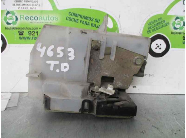 Recambio de cerradura puerta trasera derecha para opel vectra b berlina 2.0 dti referencia OEM IAM   5 PUERTAS