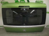 Recambio de porton trasero para peugeot 1007 dolce referencia OEM IAM 8701T2 VERDE 3 PUERTAS