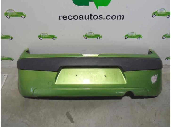 Recambio de paragolpes trasero para peugeot 1007 dolce referencia OEM IAM 7013Q9 VERDE 3 PUERTAS