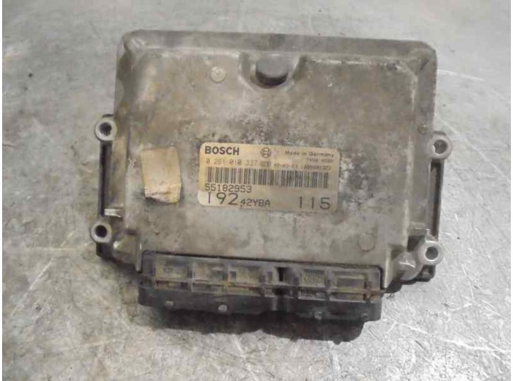 Replacement engine ECU for Fiat Stilo (192) 1.9 JTD CAT OEM IAM reference 55182953 0281010337 BOSCH