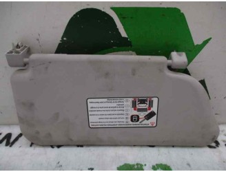 Replacement right sun visor for Peugeot 1007 Dolce OEM IAM reference 