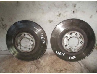 Recambio de disco freno delantero para peugeot expert kasten 2.0 16v hdi fap cat (rhr / dw10bted4) referencia OEM IAM 