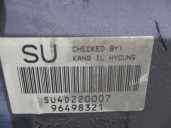 Recambio de cuadro instrumentos para daewoo tacuma 1.6 cat referencia OEM IAM 96498321 SU4D220007 
