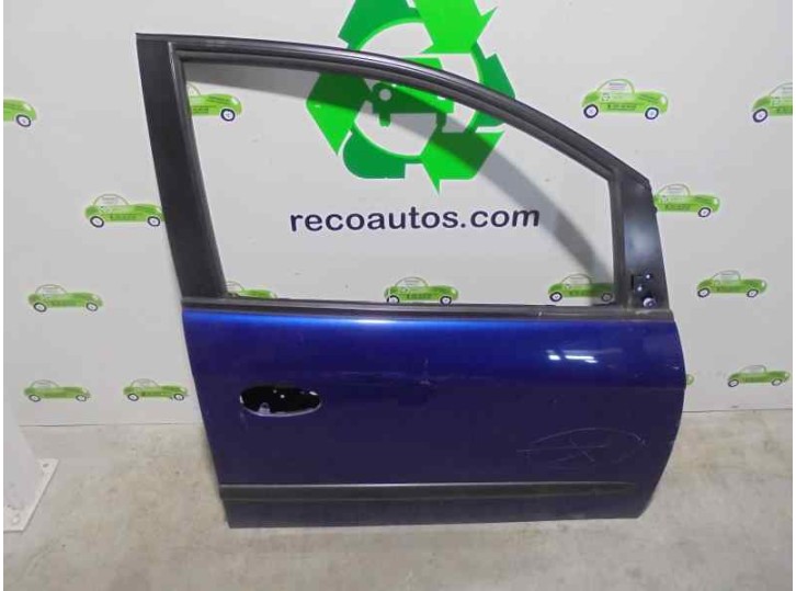 Recambio de puerta delantera derecha para daewoo tacuma 1.6 cat referencia OEM IAM 96593244 AZUL 5 PUERTAS