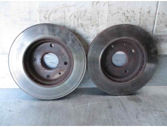 Recambio de disco freno delantero para daewoo tacuma 1.6 cat referencia OEM IAM 