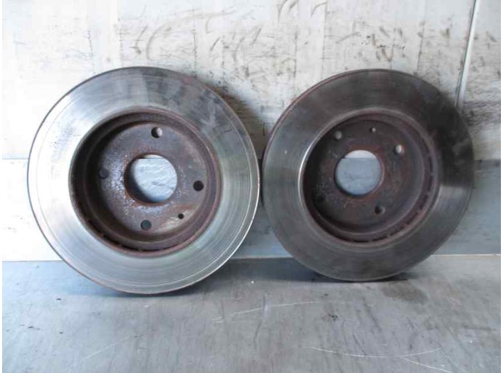 Recambio de disco freno delantero para daewoo tacuma 1.6 cat referencia OEM IAM 