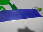 Recambio de capot para renault clio i phase iii 1.9 diesel referencia OEM IAM BLANCO Y AZUL 