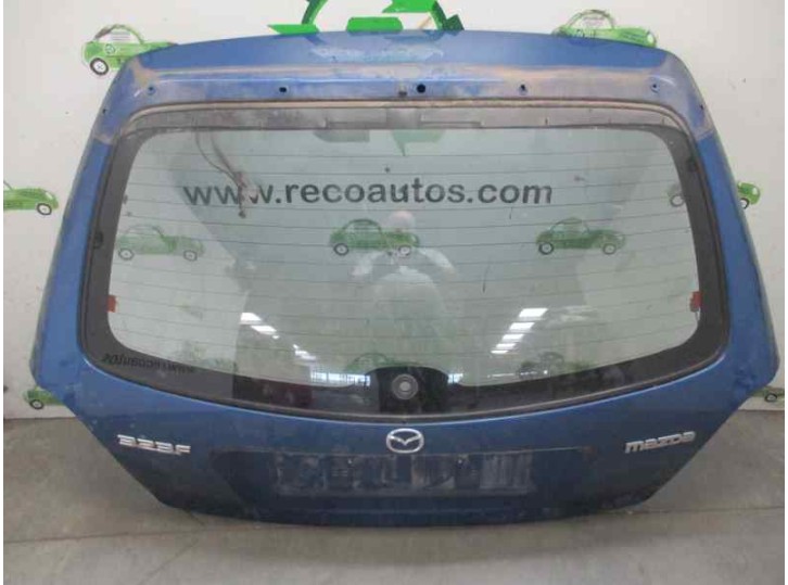 Recambio de porton trasero para mazda 323 berlina f/s (bj) 1.9 16v cat referencia OEM IAM AZUL 5 PUERTAS
