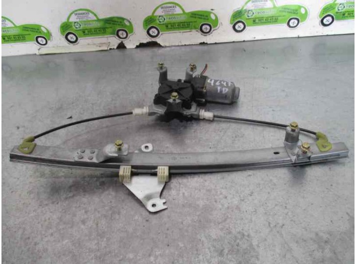 Replacement rear right window regulator for Nissan Primera Trav. (P12) 2.2 16V Turbodiesel CAT OEM IAM reference 400600T1 2 PIN