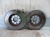 Replacement front brake disc for Fiat Panda (169) 1.3 JTD CAT OEM IAM reference 
