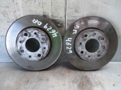 Replacement front brake disc for Fiat Panda (169) 1.3 JTD CAT OEM IAM reference 