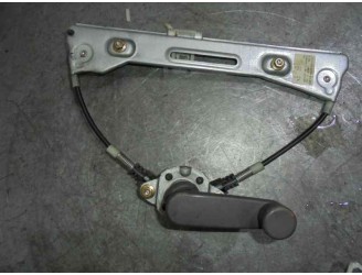 Replacement rear left window regulator for Fiat Panda (169) 1.3 JTD CAT OEM IAM reference 2 PINS 5 DOORS.